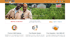 Desktop Screenshot of bulksmsweb.com